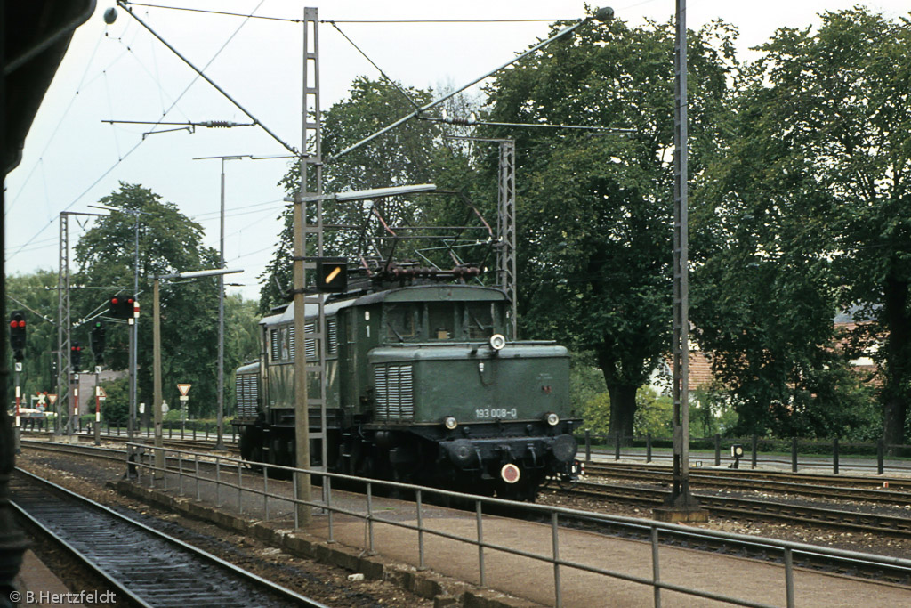 Eisenbahn in und um Kiel