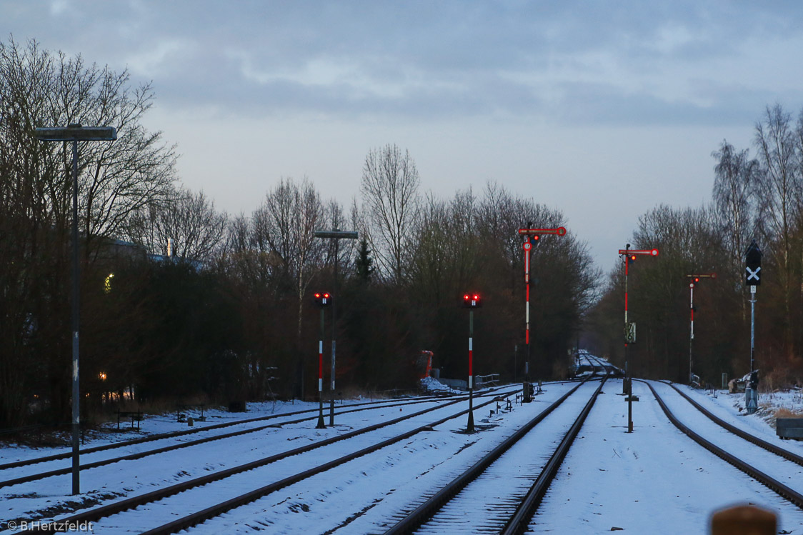 Eisenbahn in und um Kiel.