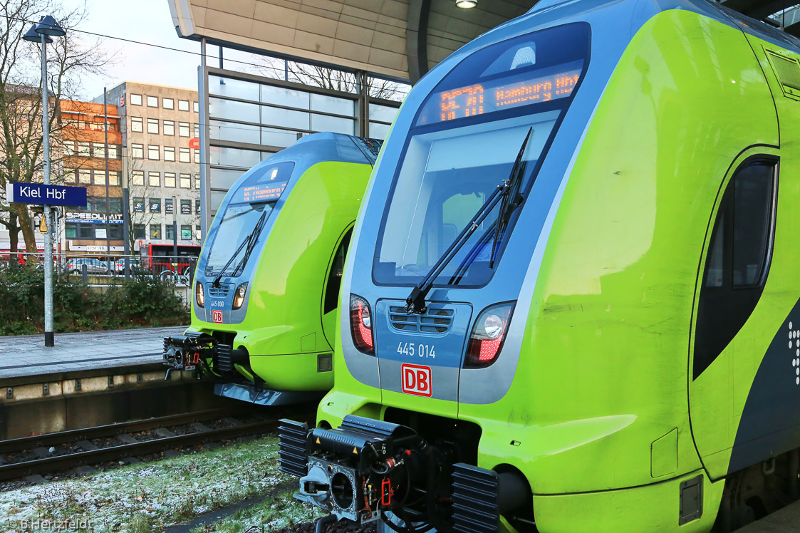 Eisenbahn in und um Kiel.